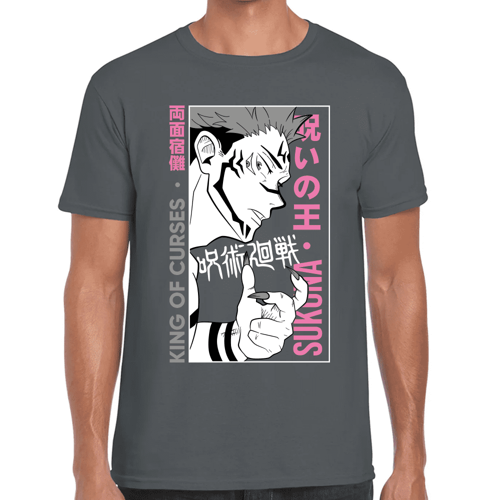 Playera Jujutsu Kaisen Sukuna Algodón Premium #1053