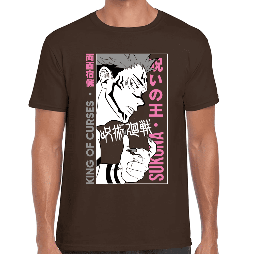Playera Jujutsu Kaisen Sukuna Algodón Premium #1053