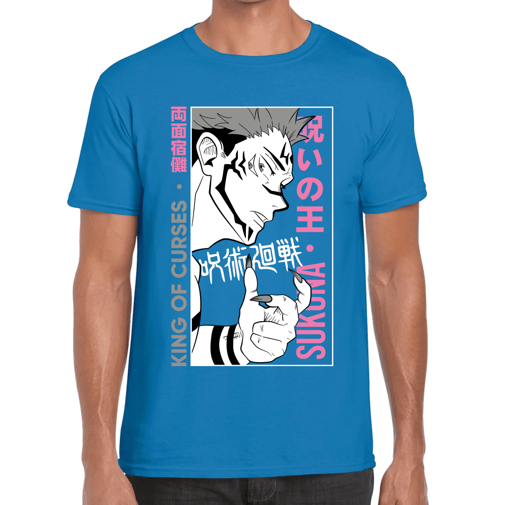 Playera Jujutsu Kaisen Sukuna Algodón Premium #1053