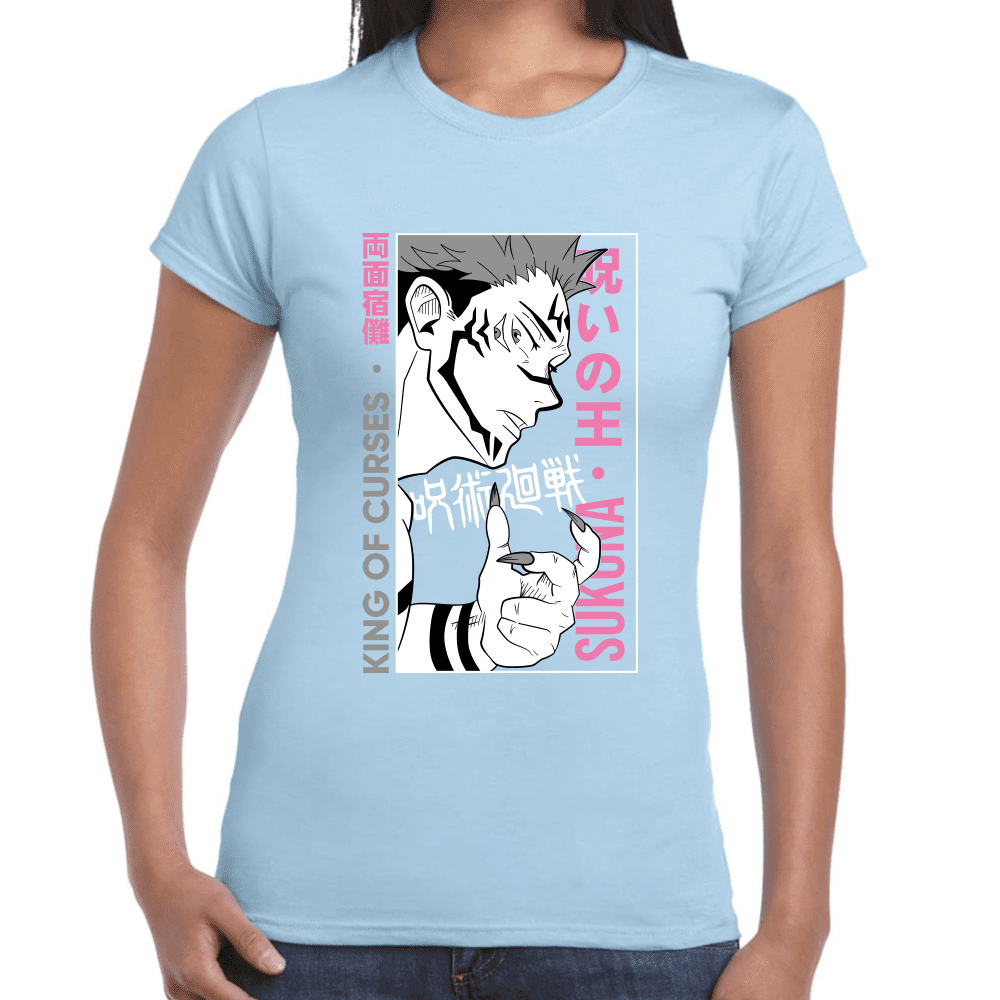 Playera Jujutsu Kaisen Sukuna Algodón Premium #1053