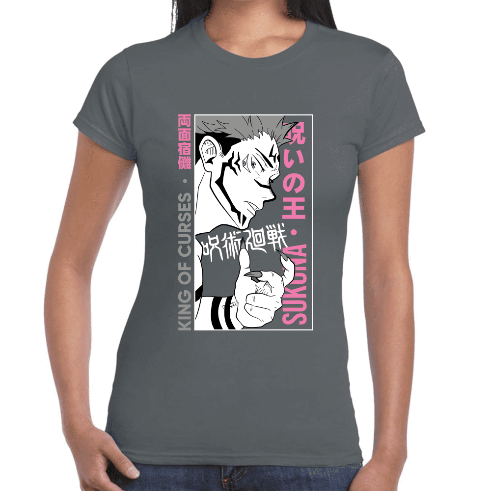 Playera Jujutsu Kaisen Sukuna Algodón Premium #1053