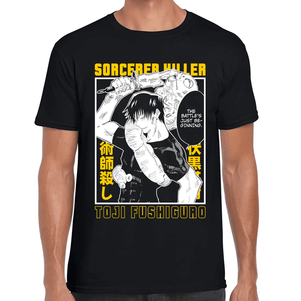 Playera Jujutsu Kaisen Toji Fushiguro Algodón Premium #1055