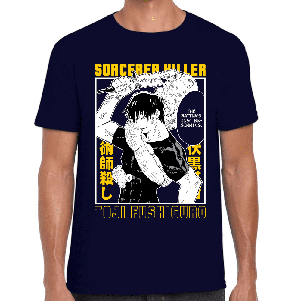 Playera Jujutsu Kaisen Toji Fushiguro Algodón Premium #1055