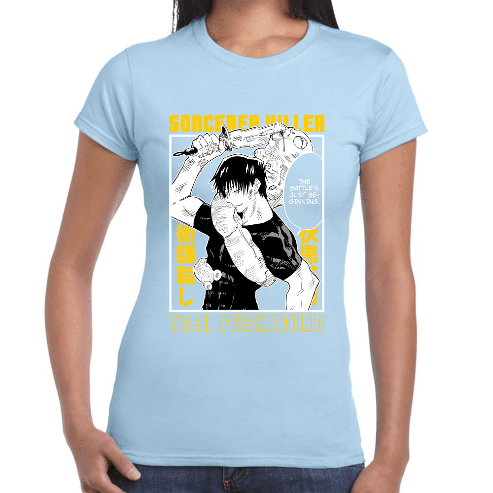 Playera Jujutsu Kaisen Toji Fushiguro Algodón Premium #1055