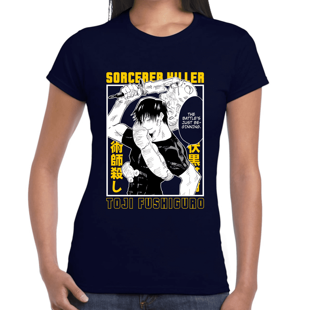 Playera Jujutsu Kaisen Toji Fushiguro Algodón Premium #1055