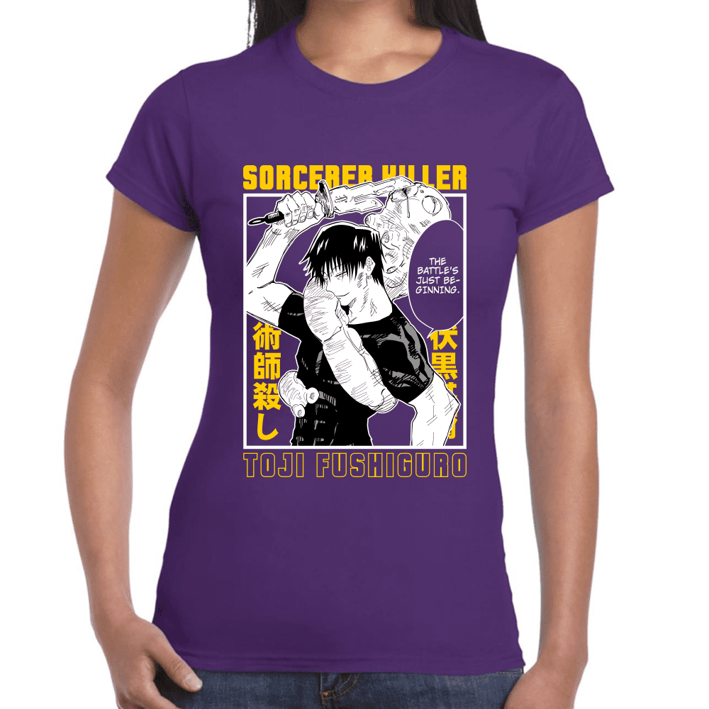 Playera Jujutsu Kaisen Toji Fushiguro Algodón Premium #1055