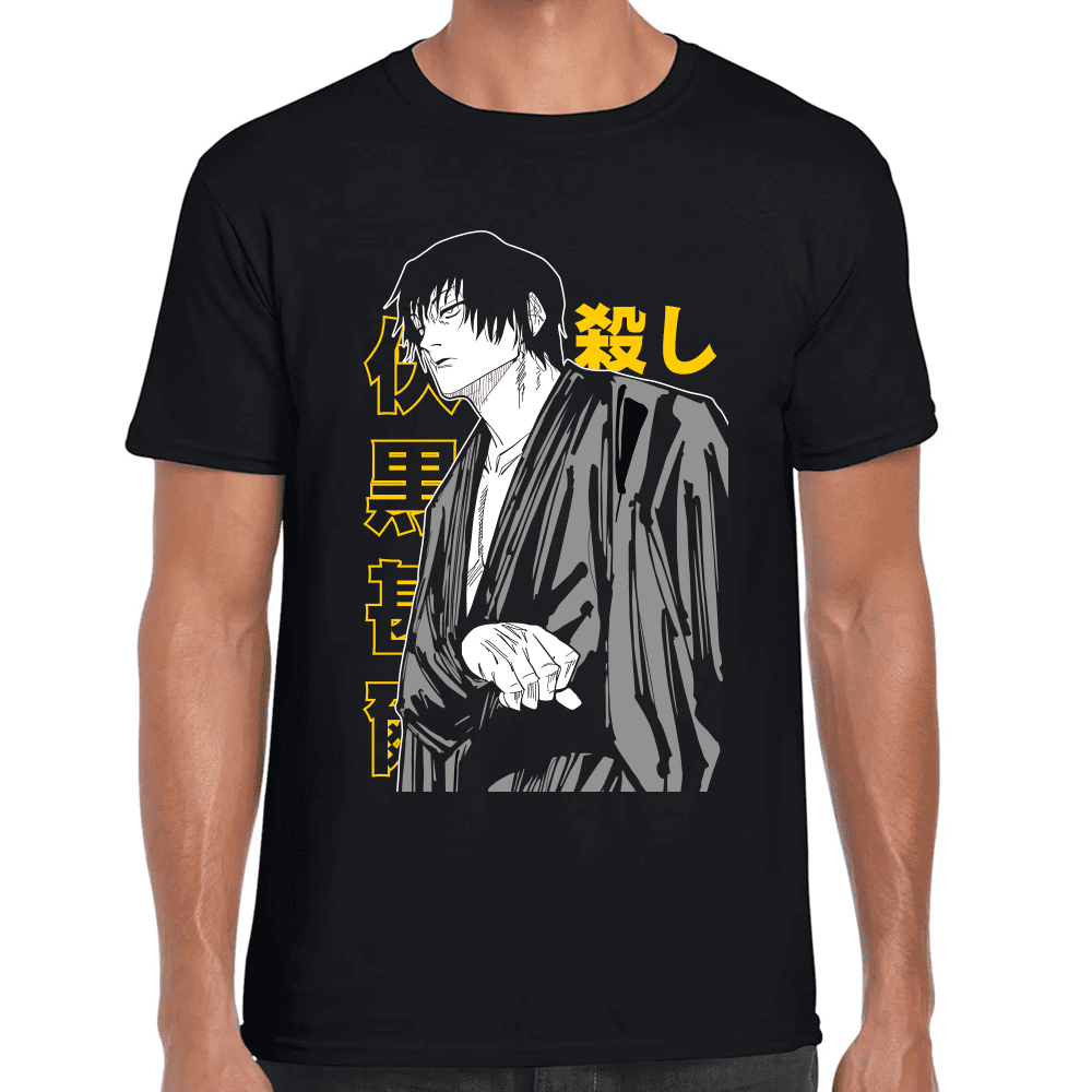 Playera Jujutsu Kaisen Toji Fushiguro Algodón Premium #1056