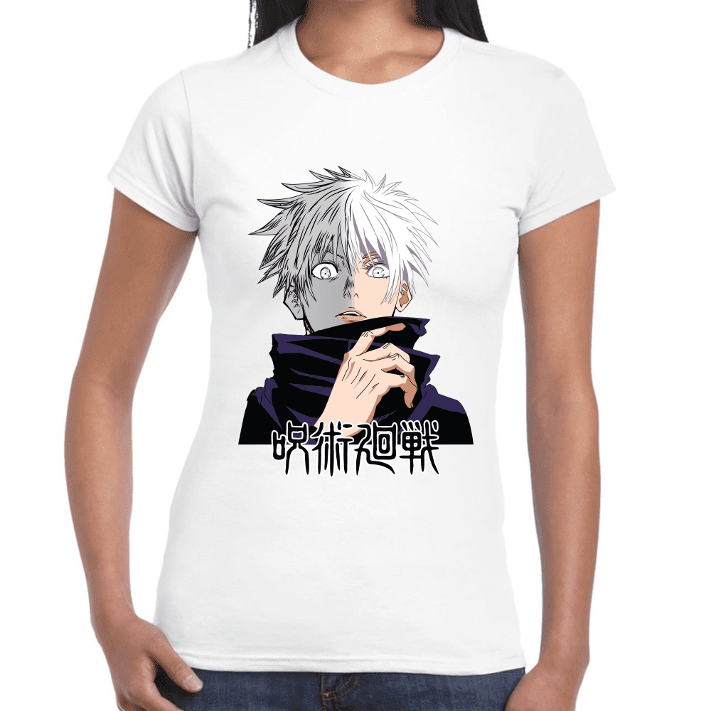 Playera Jujutsu Kaisen Satoru Gojo Algodón Premium #1059