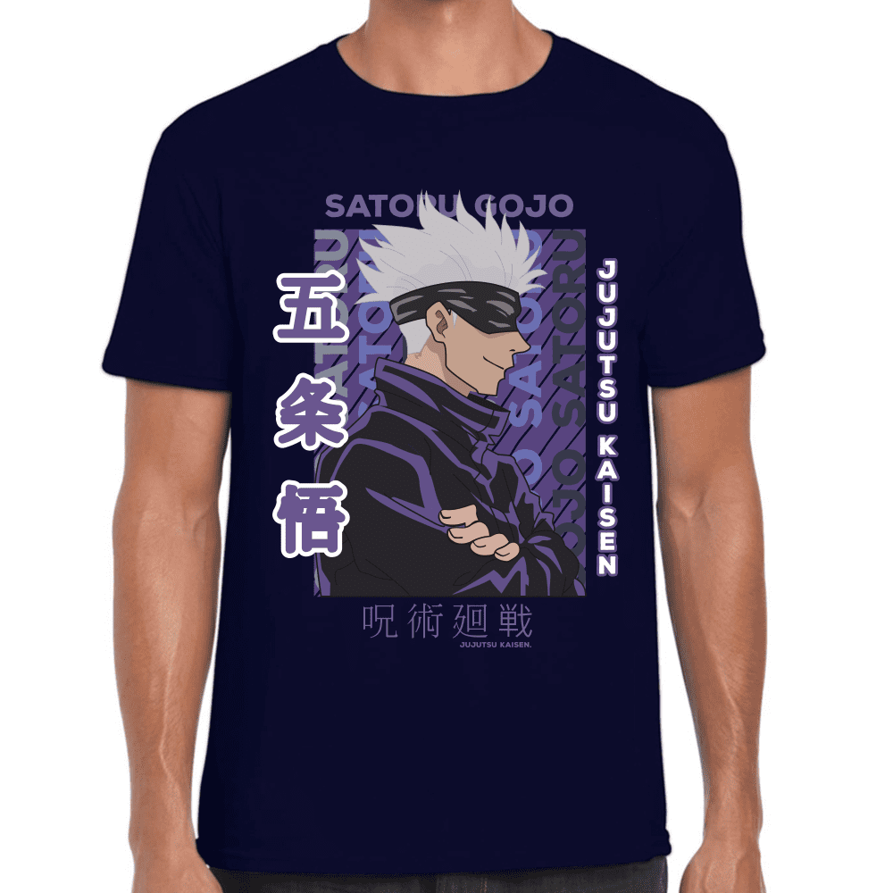 Playera Jujutsu Kaisen Satoru Gojo Algodón Premium #1060