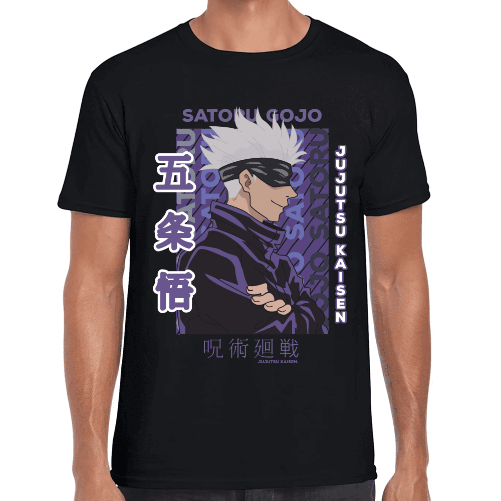 Playera Jujutsu Kaisen Satoru Gojo Algodón Premium #1060