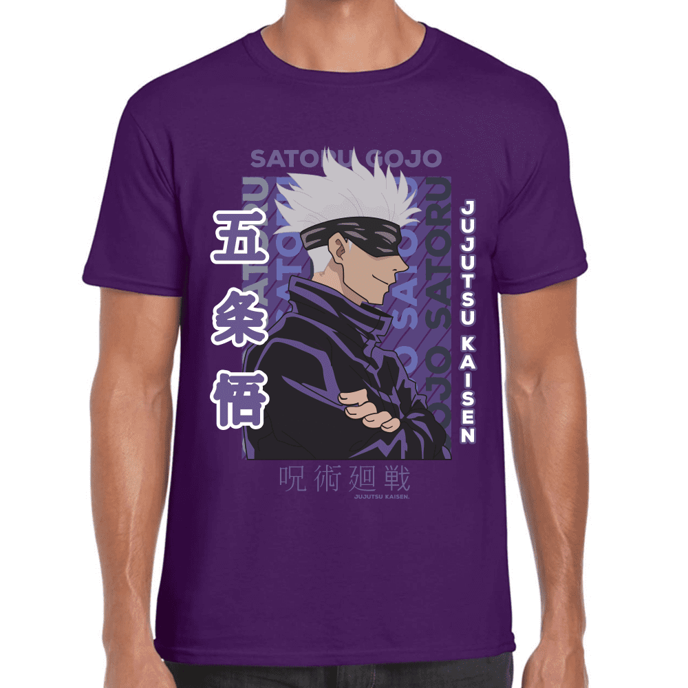 Playera Jujutsu Kaisen Satoru Gojo Algodón Premium #1060