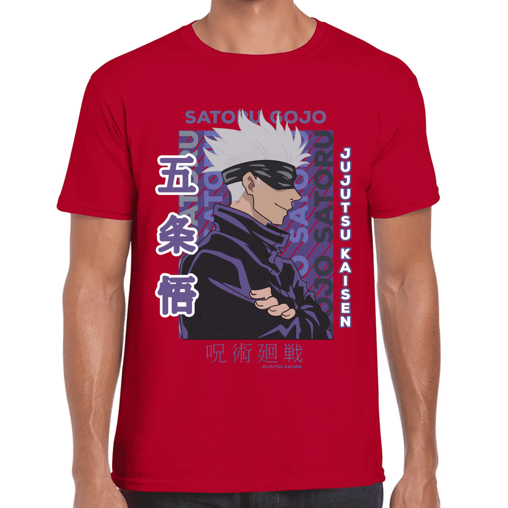Playera Jujutsu Kaisen Satoru Gojo Algodón Premium #1060