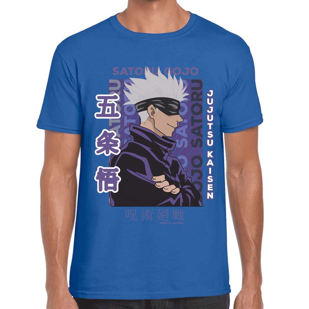 Playera Jujutsu Kaisen Satoru Gojo Algodón Premium #1060