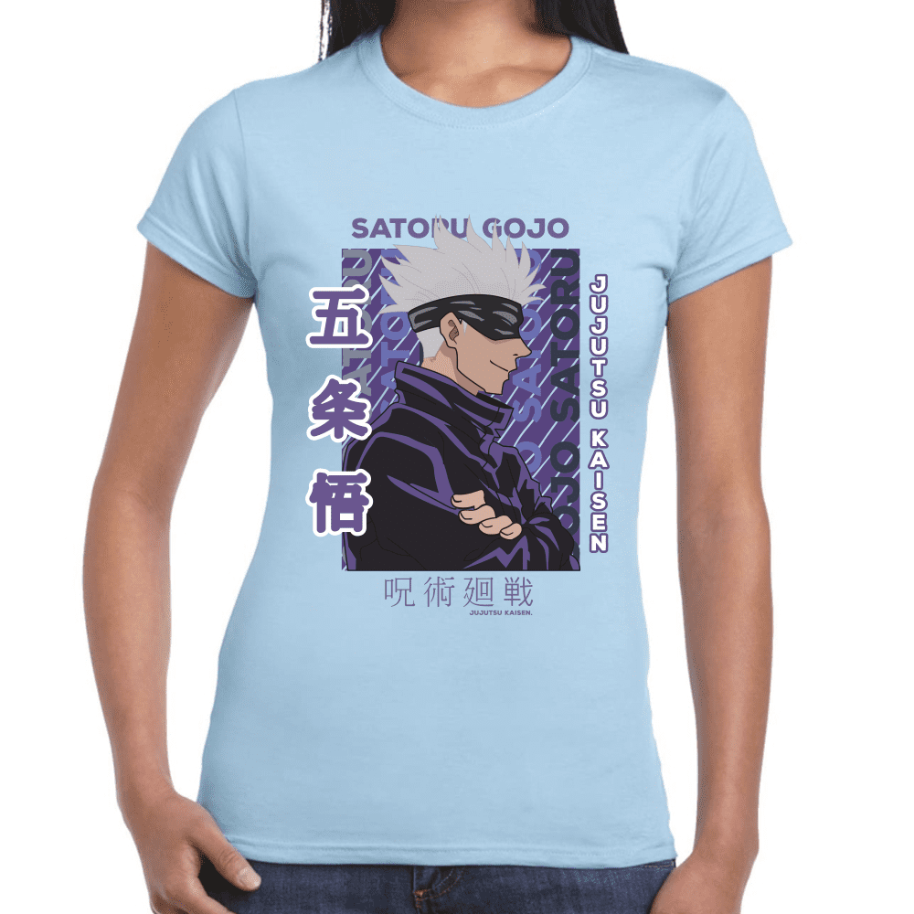 Playera Jujutsu Kaisen Satoru Gojo Algodón Premium #1060