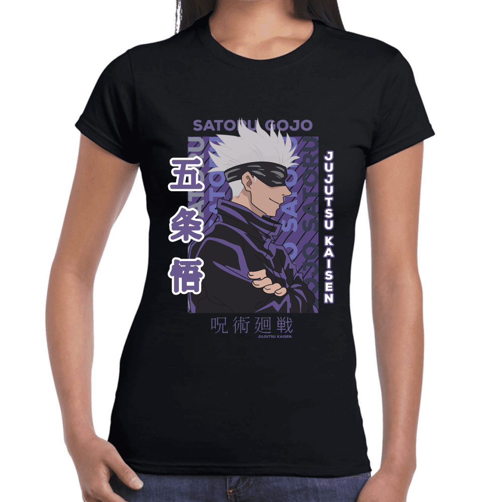 Playera Jujutsu Kaisen Satoru Gojo Algodón Premium #1060