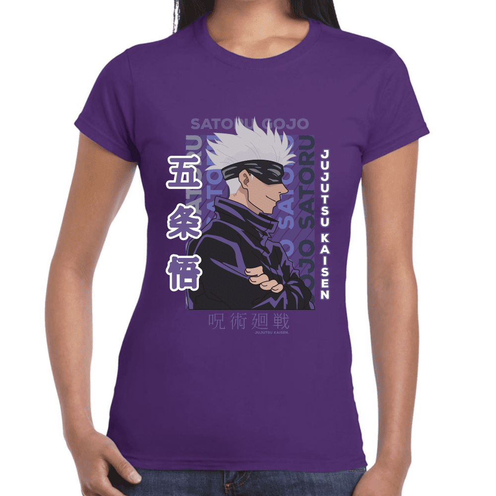 Playera Jujutsu Kaisen Satoru Gojo Algodón Premium #1060