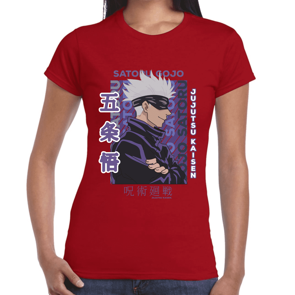 Playera Jujutsu Kaisen Satoru Gojo Algodón Premium #1060