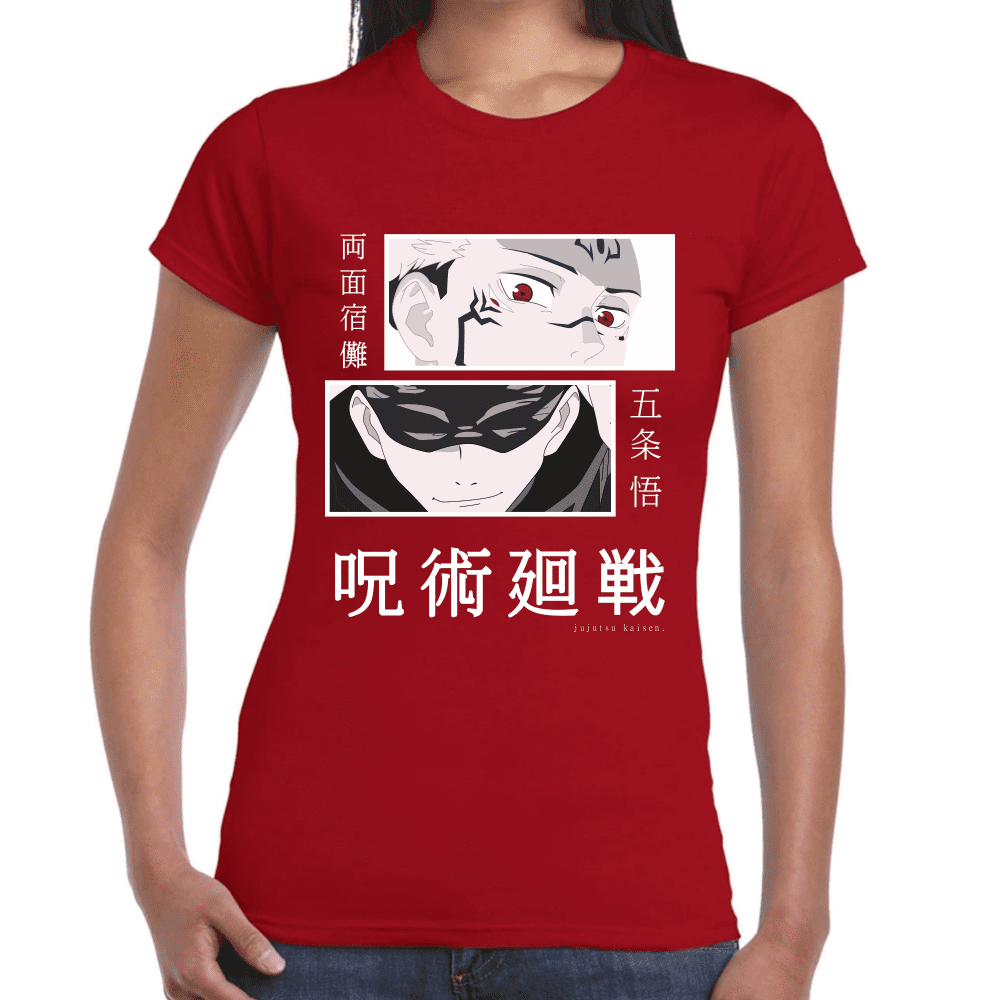 Playera Jujutsu Kaisen Itadori Algodón Premium #1062