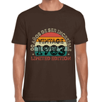 Playera Feliz Cumpleaños Años De Ser Increible Limited Edition  Algodón Premium #1063