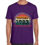 Playera Feliz Cumpleaños Años De Ser Increible Limited Edition  Algodón Premium #1063