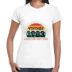 Playera Feliz Cumpleaños Años De Ser Increible Limited Edition  Algodón Premium #1063