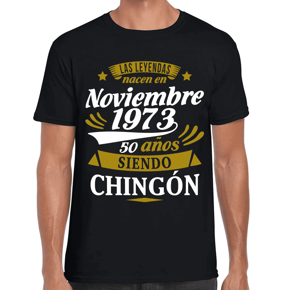 Playera Feliz Cumpleaños Años La Leyendas Nacen Algodón Premium #1065