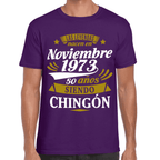 Playera Feliz Cumpleaños Años La Leyendas Nacen Algodón Premium #1065