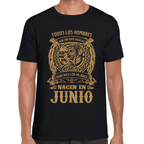 Playera Feliz Cumpleaños Años Los Mejores Nacen En Algodón Premium #1068