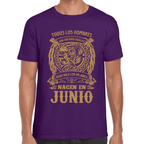 Playera Feliz Cumpleaños Años Los Mejores Nacen En Algodón Premium #1068