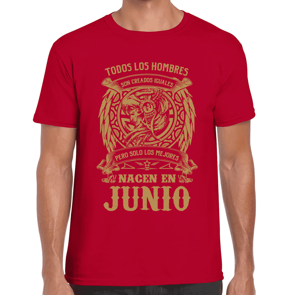 Playera Feliz Cumpleaños Años Los Mejores Nacen En Algodón Premium #1068