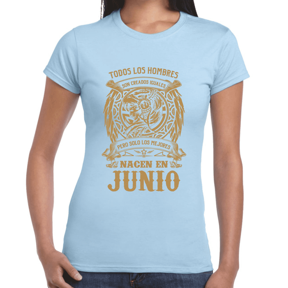 Playera Feliz Cumpleaños Años Los Mejores Nacen En Algodón Premium #1068
