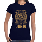 Playera Feliz Cumpleaños Años Los Mejores Nacen En Algodón Premium #1068