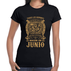 Playera Feliz Cumpleaños Años Los Mejores Nacen En Algodón Premium #1068