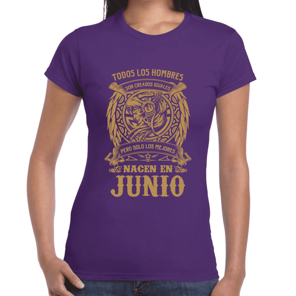Playera Feliz Cumpleaños Años Los Mejores Nacen En Algodón Premium #1068