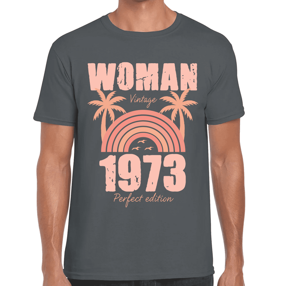 Playera Feliz Cumpleaños Años Perfect Edition Algodón Premium #1072