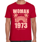Playera Feliz Cumpleaños Años Perfect Edition Algodón Premium #1072