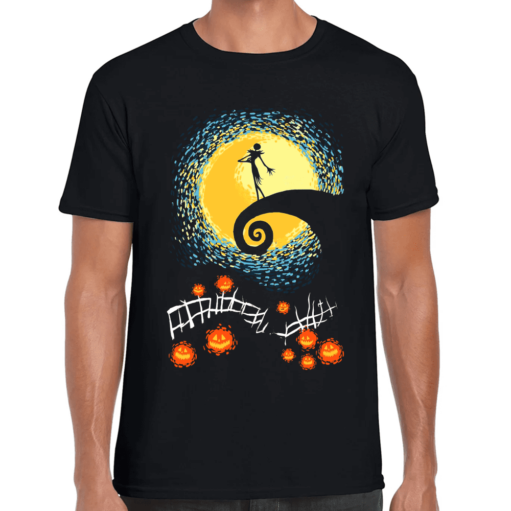 Playera Jack Skellington El Extraño Mundo de Jack Algodón Premium #1073