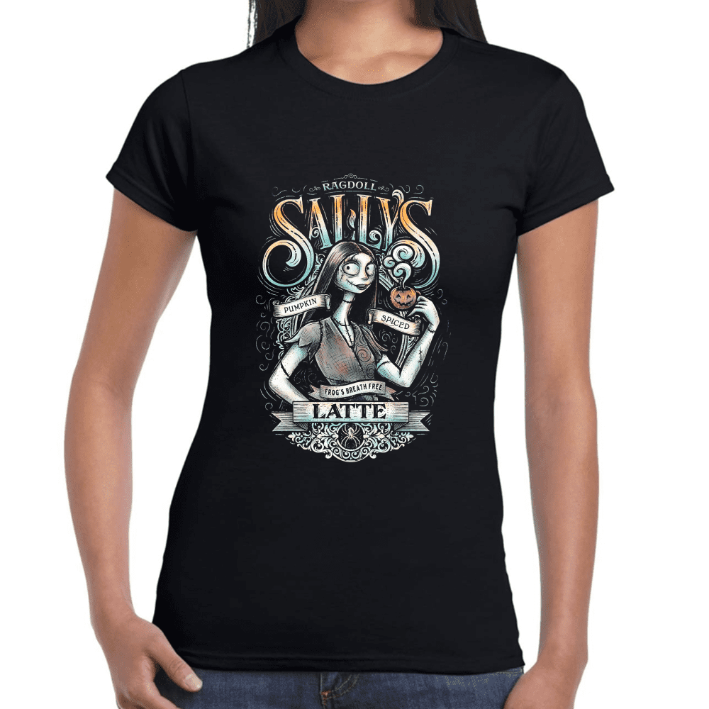 Playera Sally El Extraño Mundo de Jack Algodón Premium #1078