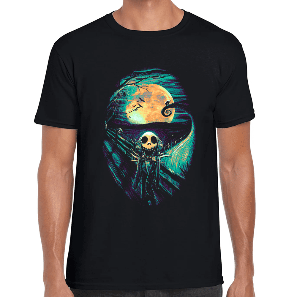 Playera Jack Skellington El Extraño Mundo de Jack Algodón Premium #1081