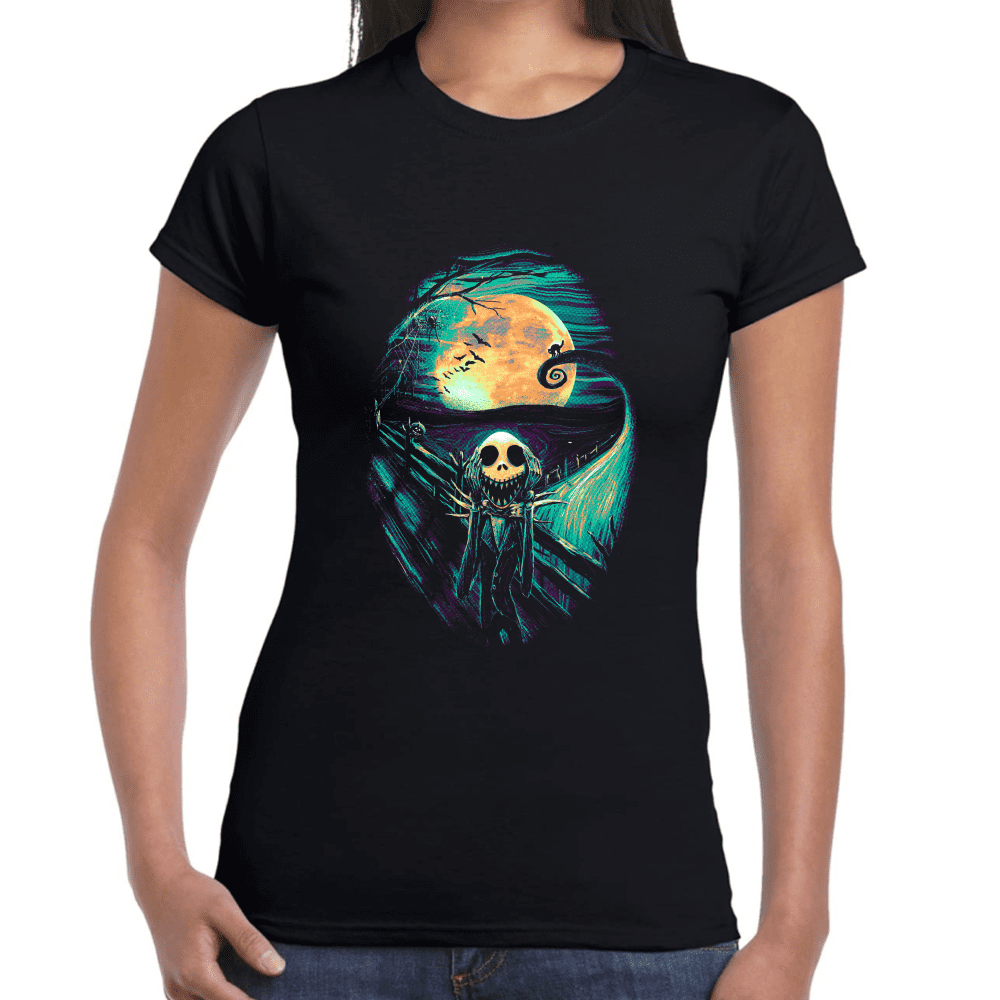 Playera Jack Skellington El Extraño Mundo de Jack Algodón Premium #1081