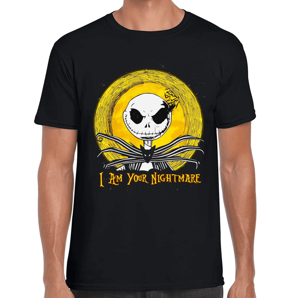 Playera Jack Skellington El Extraño Mundo de Jack Algodón Premium #1082