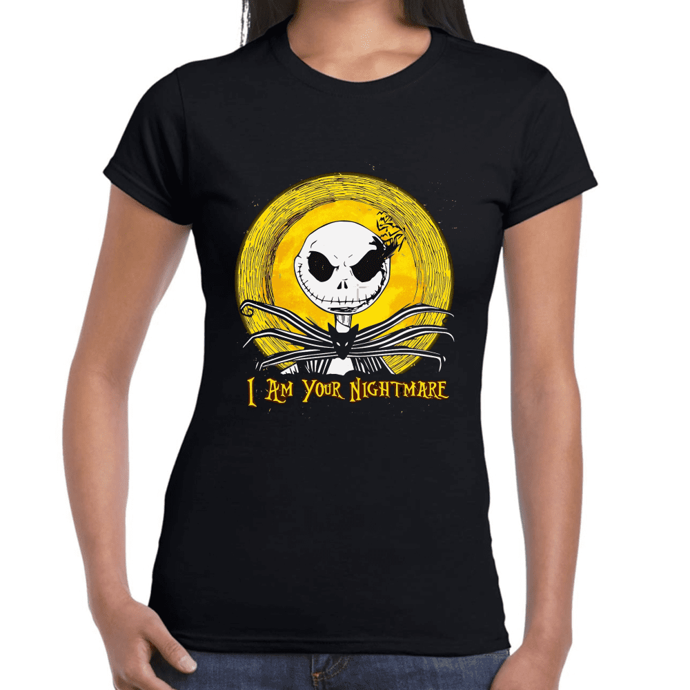 Playera Jack Skellington El Extraño Mundo de Jack Algodón Premium #1082