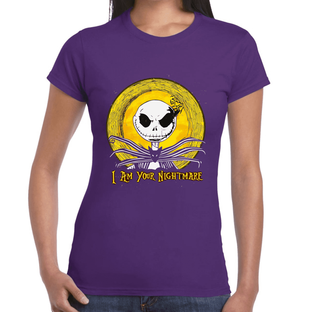 Playera Jack Skellington El Extraño Mundo de Jack Algodón Premium #1082