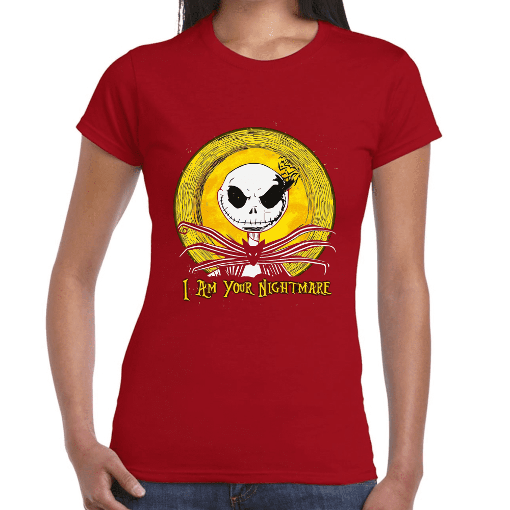 Playera Jack Skellington El Extraño Mundo de Jack Algodón Premium #1082
