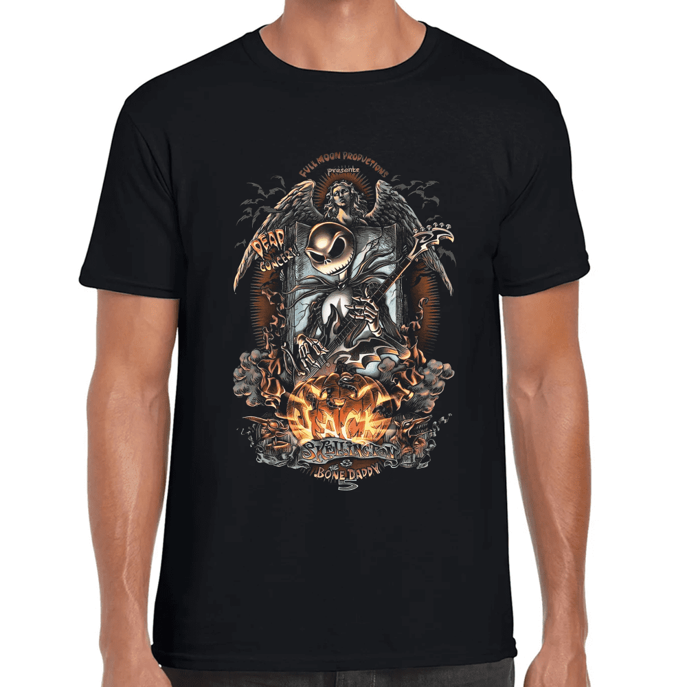 Playera Jack Skellington El Extraño Mundo de Jack Algodón Premium #1083 Imagen principal del producto