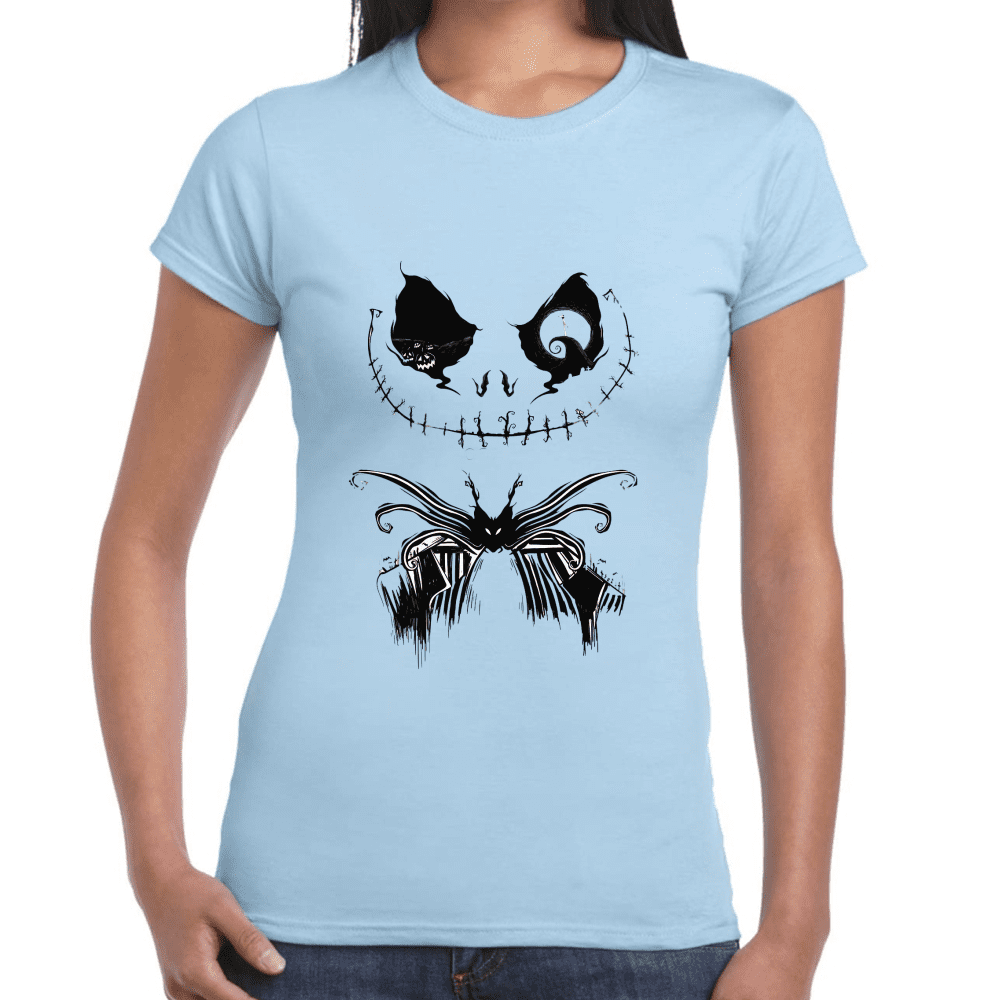Playera Jack Skellington El Extraño Mundo de Jack Algodón Premium #1085