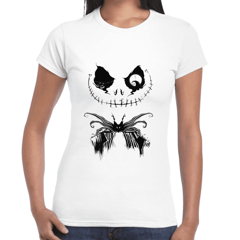 Playera Jack Skellington El Extraño Mundo de Jack Algodón Premium #1085