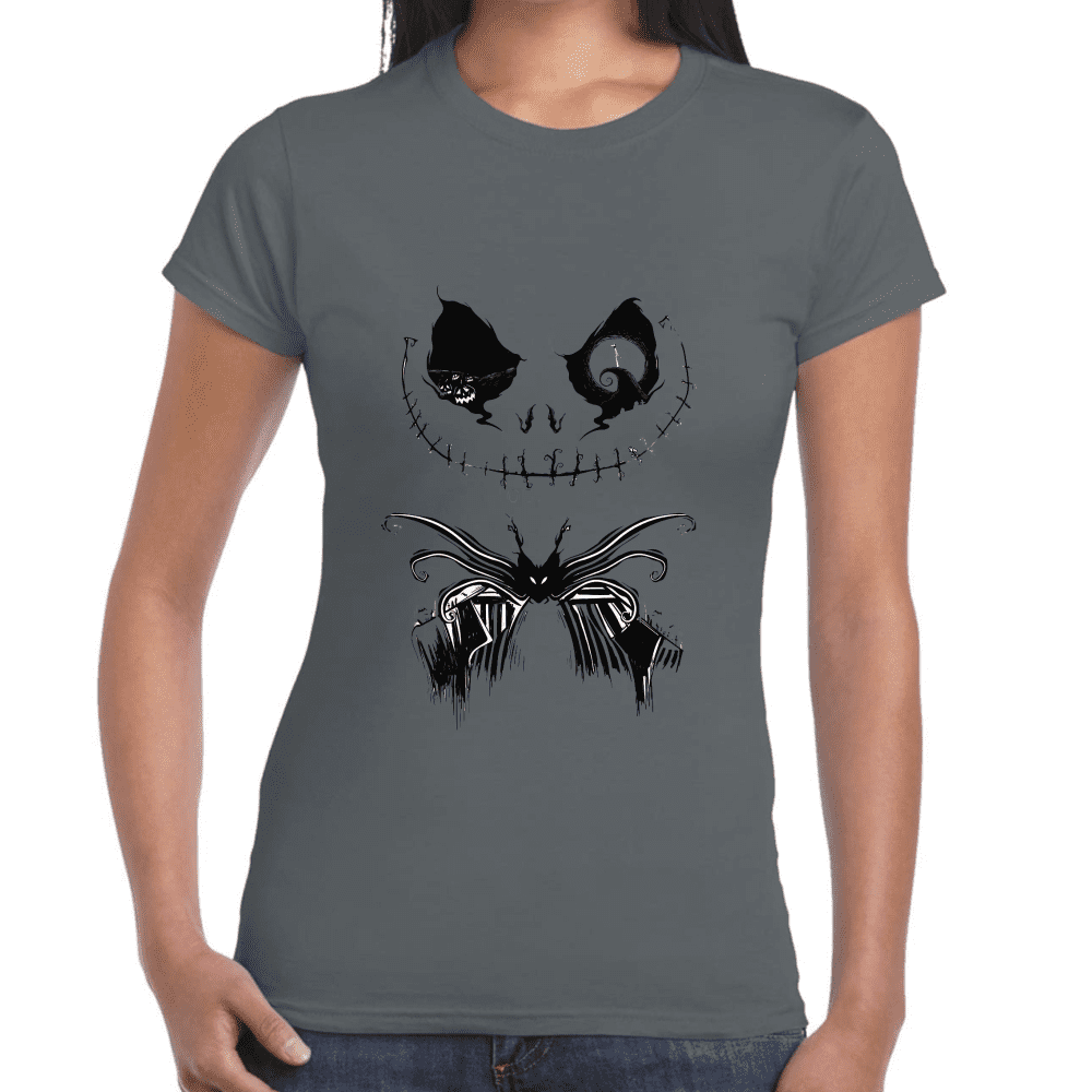 Playera Jack Skellington El Extraño Mundo de Jack Algodón Premium #1085