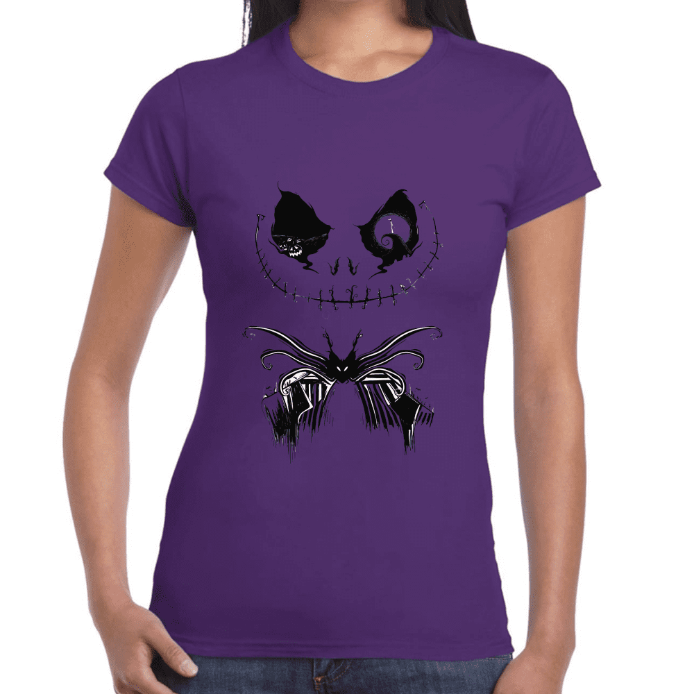 Playera Jack Skellington El Extraño Mundo de Jack Algodón Premium #1085