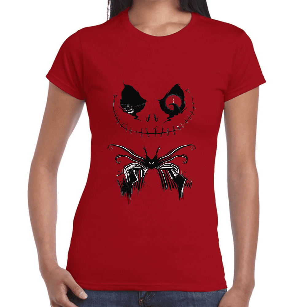 Playera Jack Skellington El Extraño Mundo de Jack Algodón Premium #1085